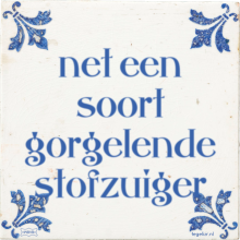 net een soort gorgelende stofzuiger - 1 keer bekeken