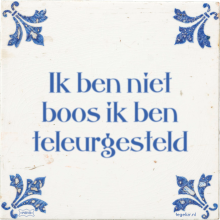 Ik ben niet boos ik ben teleurgesteld - 2 keer bekeken
