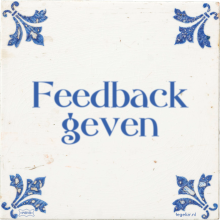 Feedback geven - 1 keer bekeken