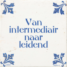 Van intermediair naar leidend - 2 keer bekeken