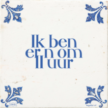 Ik ben er n om 11 uur - 1 keer bekeken