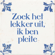 Zoek het lekker uit, ik ben pleite - 3 keer bekeken