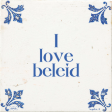 I love beleid - 5 keer bekeken