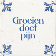 Groeien doet pijn - 3 keer bekeken