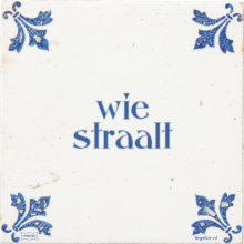 wie straalt - 5 keer bekeken