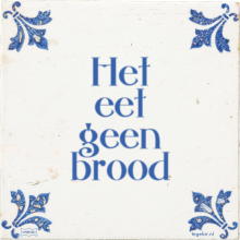Het eet geen brood - 2 keer bekeken