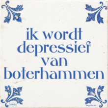 ik wordt depressief van boterhammen - 5 keer bekeken