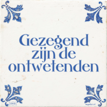Gezegend zijn de ontwetenden - 1 keer bekeken