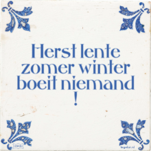 Herst lente zomer winter boeit niemand ! - 5 keer bekeken