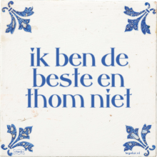 ik ben de beste en thom niet - 9 keer bekeken