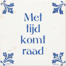 Met tijd komt raad - 9 keer bekeken