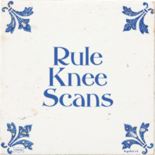 Rule Knee Scans - 232 keer bekeken