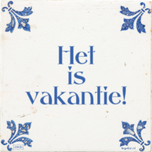 Het is vakantie! - 3 keer bekeken