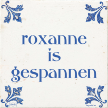 roxanne is gespannen - 1 keer bekeken