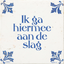 Ik ga hiermee aan de slag - 2 keer bekeken