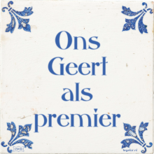 Ons Geert als premier - 6 keer bekeken