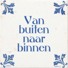 Van buiten naar binnen - 11 keer bekeken