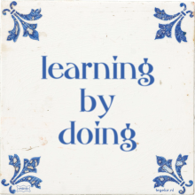 learning by doing - 9 keer bekeken