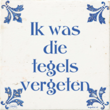 Ik was die tegels vergeten - 4 keer bekeken