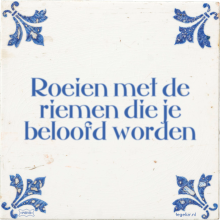 Roeien met de riemen die je beloofd worden - 7 keer bekeken