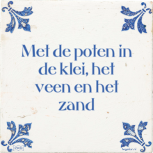 Met de poten in de klei, het veen en het zand - 5 keer bekeken