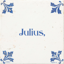 Julius, - 1 keer bekeken