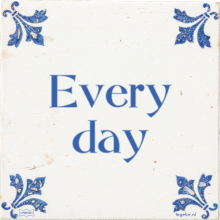 Every day - 2 keer bekeken