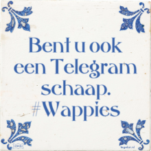 Bent u ook een Telegram schaap. #Wappies - 2 keer bekeken