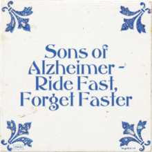 Sons of Alzheimer – Ride Fast, Forget Faster - 19 keer bekeken