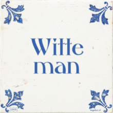 Witte man - 4 keer bekeken