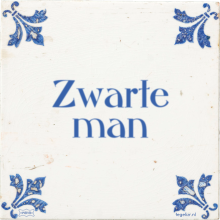 Zwarte man - 4 keer bekeken