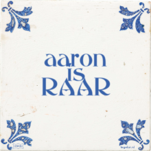 aaron is RAAR - 2 keer bekeken