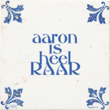 aaron is heel RAAR - 2 keer bekeken