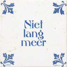 Niet lang meer - 6 keer bekeken