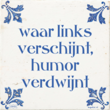 waar links verschijnt, humor verdwijnt - 222 keer bekeken