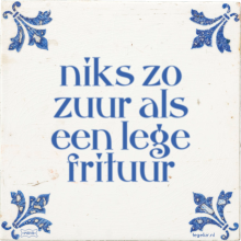 niks zo zuur als een lege frituur - 6 keer bekeken