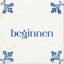 beginnen - 4 keer bekeken