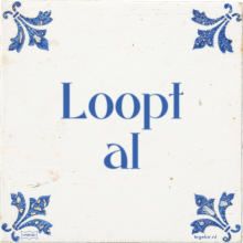 Loopt al - 1 keer bekeken