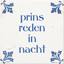 prins reden in nacht - 1 keer bekeken