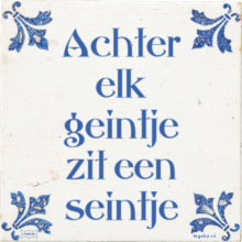 Achter elk geintje zit een seintje - 5 keer bekeken