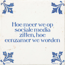 Hoe meer we op sociale media zitten, hoe eenzamer we worden - 13 keer bekeken