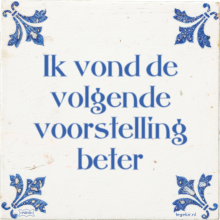 Ik vond de volgende voorstelling beter - 40 keer bekeken
