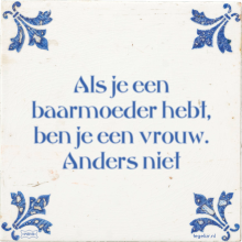 Als je een baarmoeder hebt, ben je een vrouw. Anders niet - 0 keer bekeken