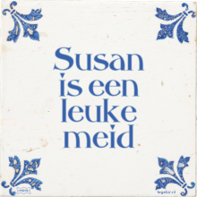 Susan is een leuke meid - 7 keer bekeken