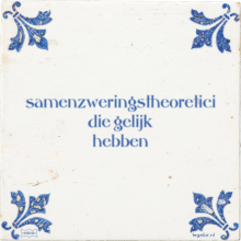 samenzweringstheoretici die gelijk hebben - 6 keer bekeken