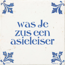 was Je zus een asieleiser - 1 keer bekeken