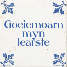 Goeiemoarn myn leafste - 1 keer bekeken
