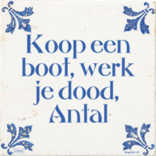 Koop een boot, werk je dood, Antal - 2 keer bekeken