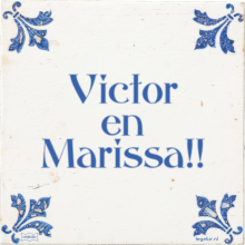 Victor en Marissa!! - 2 keer bekeken