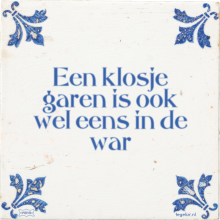Een klosje garen is ook wel eens in de war - 4 keer bekeken